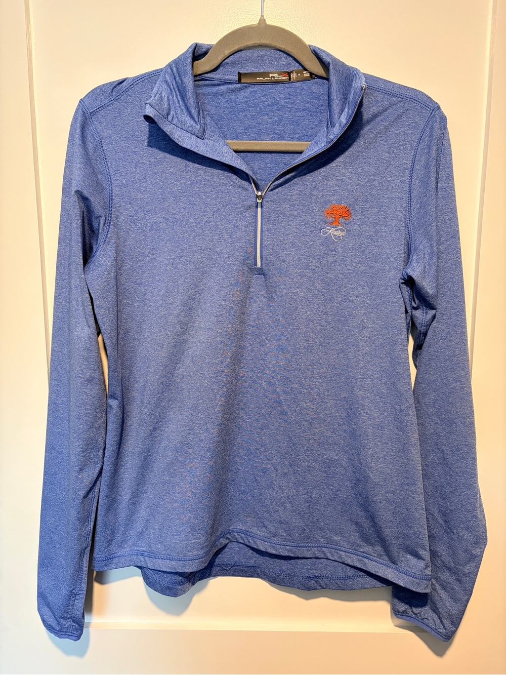 Kiawah RLX Ralph Lauren Blue Women’s 1/4 Zip Athletic Golf Pullover Size M